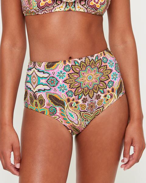 High Waist Swim Bikini Bottoms Shape Your Body Target Australia