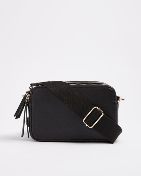Camera Crossbody Bag Black Target Australia