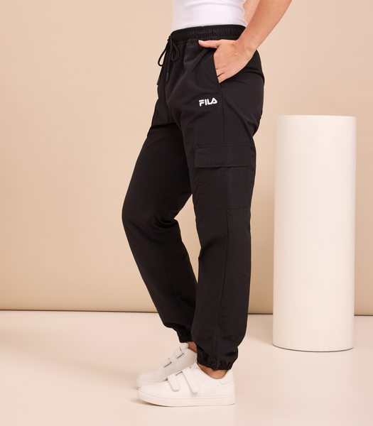 Fila contrast stitching cargo pants in white - ShopStyle Trousers