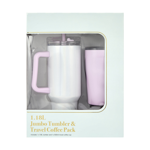 1-18l-jumbo-tumbler-and-travel-coffee-cup-gift-pack-anko-target