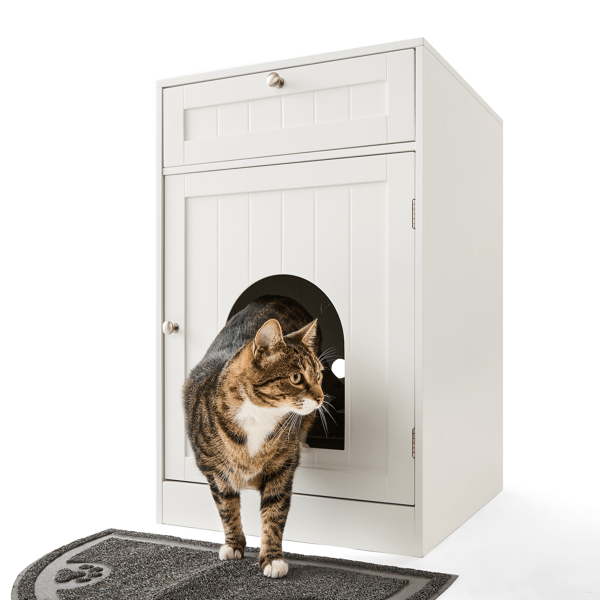 Cat Litter Cabinet with Storage Drawer Anko Target Australia