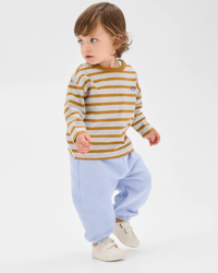 Brown Stripe/Grey Marle