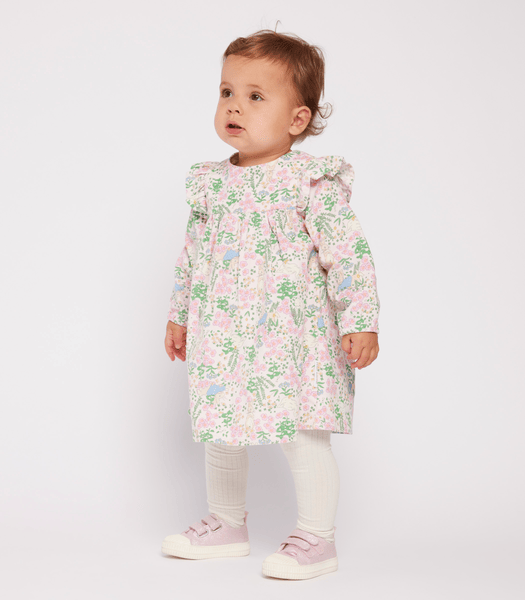 Target Baby Pattern Peter Rabbit Baby Printed Cord Dress | Target Australia