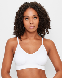 Seamfree Low Impact Sports Crop Top - Black