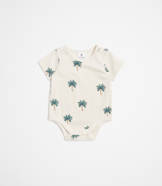 Baby Organic Cotton Print Bodysuit | Target Australia