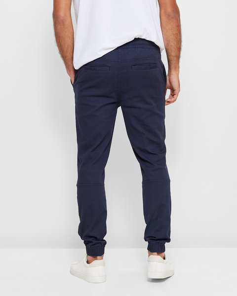 Navy blue jogger pants