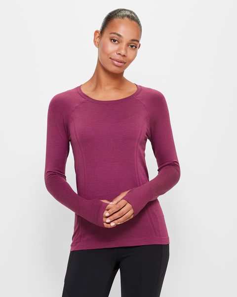 Active Seamfree Long Sleeve Running T-Shirt | Target Australia