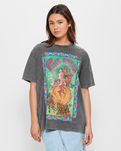 Oversized TShirt Pink Floyd Target Australia