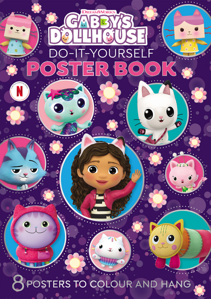 Gabby's Dollhouse: Diy Poster Book | Target Australia