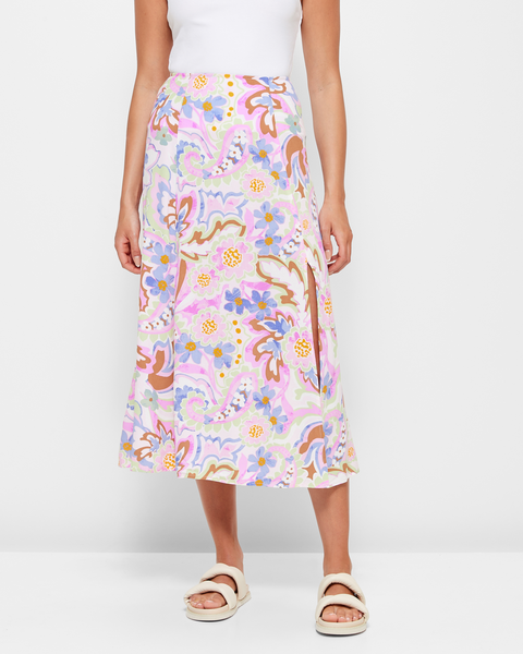 Side Split Midi Skirt - Lily Loves | Target Australia