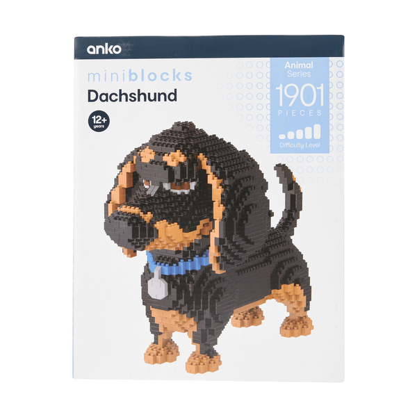 Mini Animals Target 1901 Piece Mini Blocks Animal Series: Dachshund | Target Australia