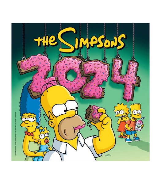 The Simpsons 2024 Square Calendar Target Australia   Webimage 68484149 IMG 000 