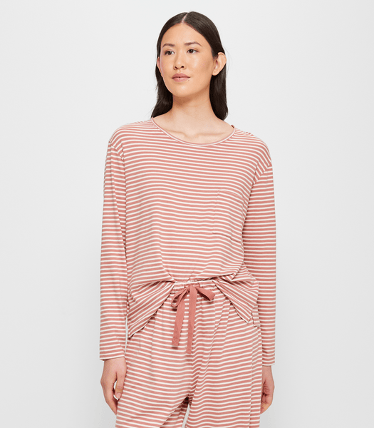Long Sleeve Jersey Boxy Sleep Top | Target Australia