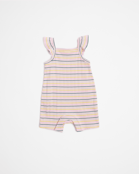 Baby Organic Cotton Rib Romper | Target Australia