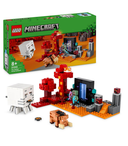 LEGO® Minecraft The Nether Portal Ambush 21255 | Target Australia