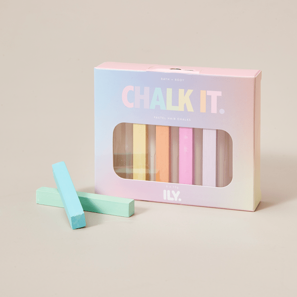 Hair Chalk Pastel 6 Pack ILY. Target Australia