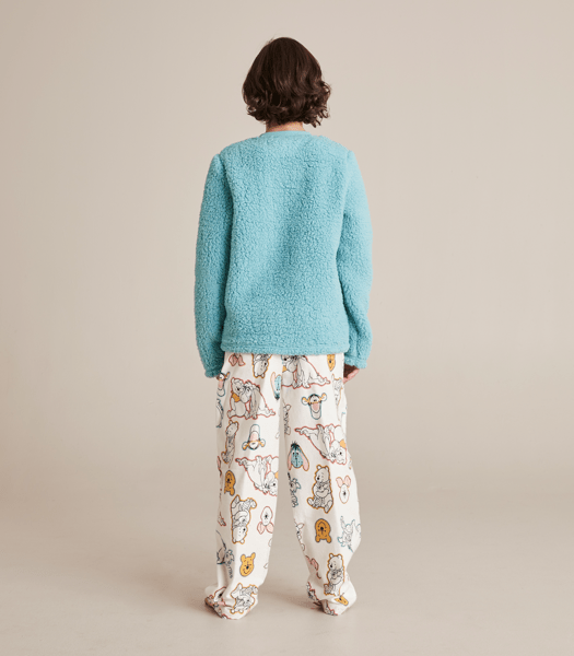 Unisex Kids Disney Winnie The Pooh Family Matching Fleece Pyjama