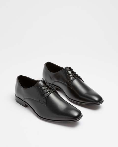 Mens Dress Lace-Up Shoe - Gregory - Black