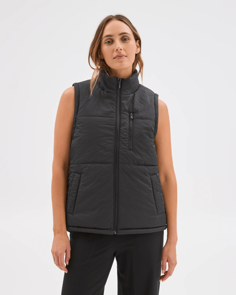Reversible Puffer Vest - Black | Target Australia