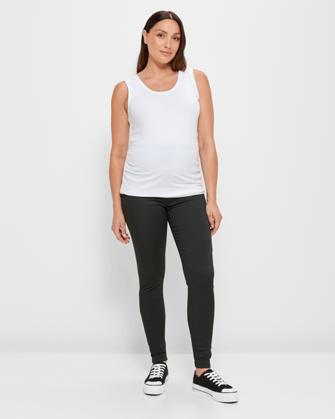Maternity Over The Belly Denim Jeggings Target Australia