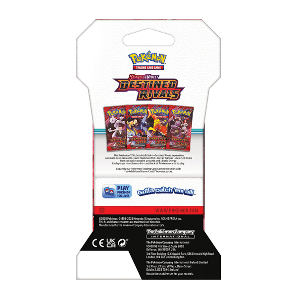 Pokemon Trading Card Game: Scarlet & Violet Destined Rivals Blister Pack -  Assorted | Target Australia