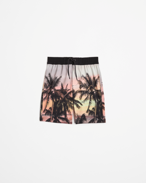 boat print swim short main image 1