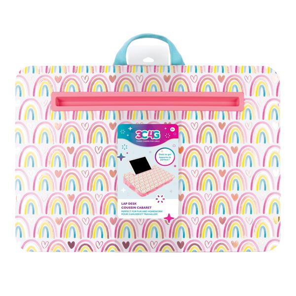 3C4G Pink Rainbow Heart Lap Desk Target Australia