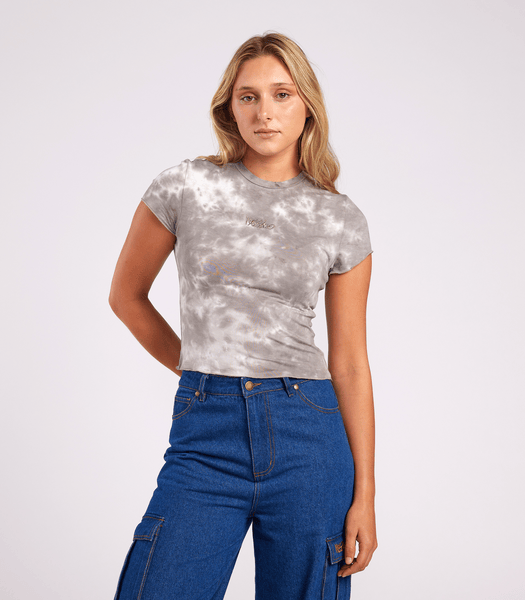 Tunique T-Shirt Femme Mossimo Target - Manches Longues, Nœud Devant, Couleur Prune - Taille M Occasion TB