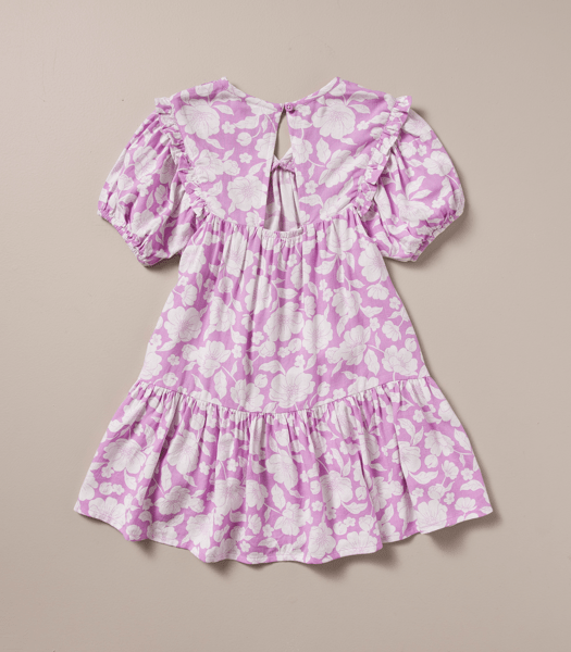 Linen Blend Floral Dress Target Australia