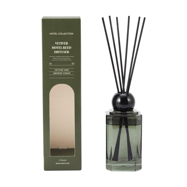Vetiver Hotel Reed Diffuser 150ml - Anko | Target Australia