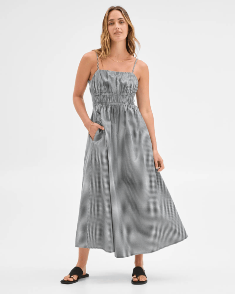 western maxi dresses Women's Horse Print Satin Dress black-color 26% off on Ladies Size:W28 L30