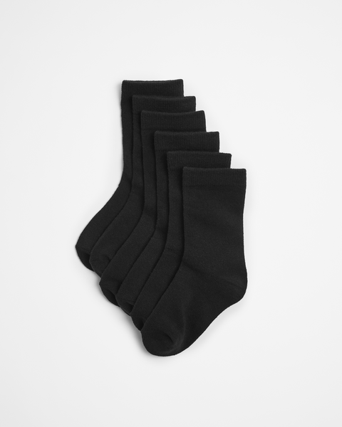 Maxx School Crew Socks 6 Pack - Navy Blue | Target Australia