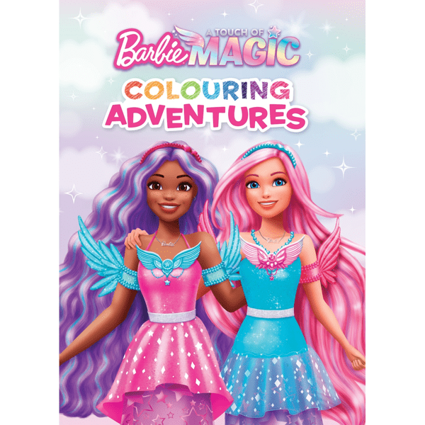 Barbie: A Touch of Magic Colouring Adventures - Book | Target Australia