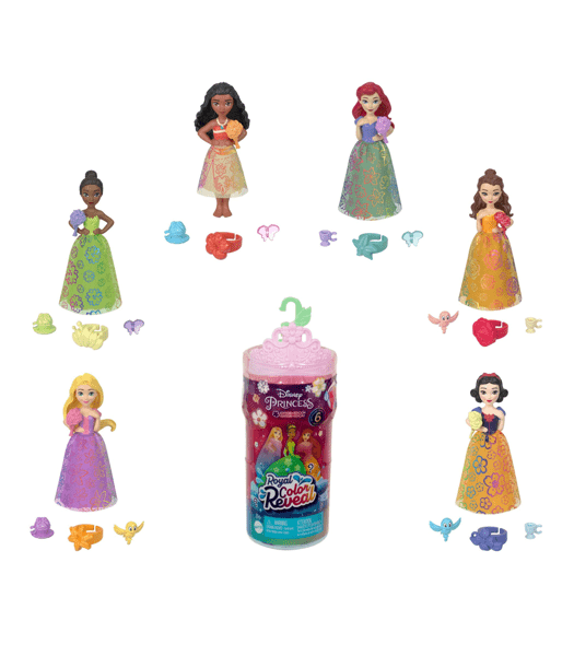Disney Princess Royal Colour Reveal Doll - Assorted* | Target Australia