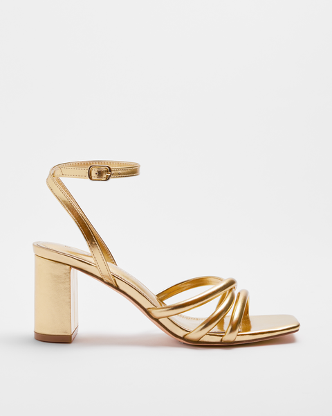 Target gold cheap block heels