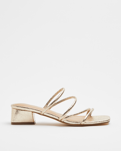 Womens Strappy Low Heel Sandal Camilla Target Australia