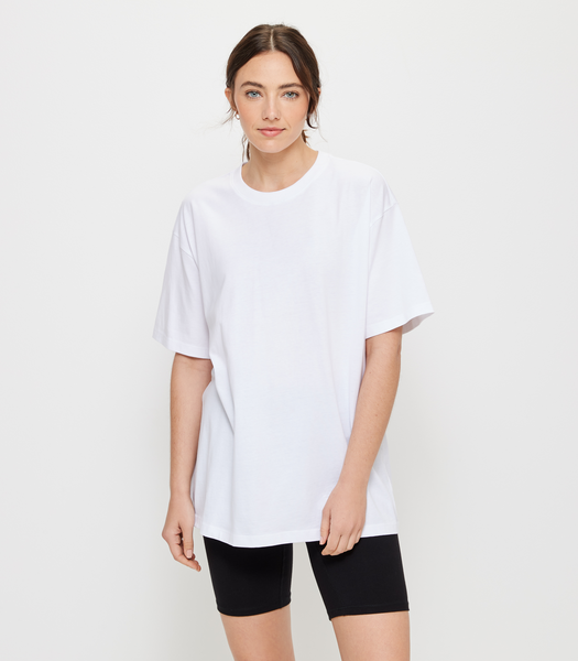 Active Oversized Jersey T-Shirt - White | Target Australia