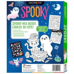 kaleidoscope spooky coloring book kit, Five Below