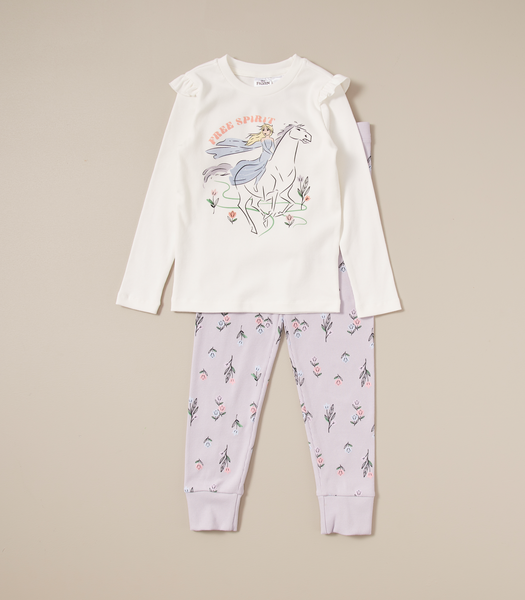 Disney Frozen Cotton Rib Pyjama Set