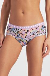 Purple Floral/Blue