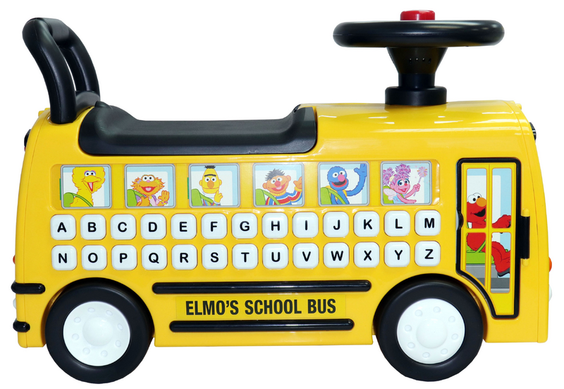 Sesame Street Elmo’s Ride & Learn School Bus | Target Australia