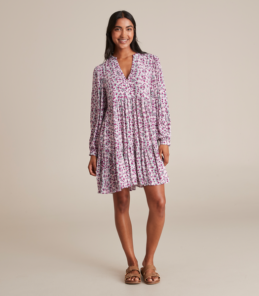 Tiered Mini Dress | Target Australia