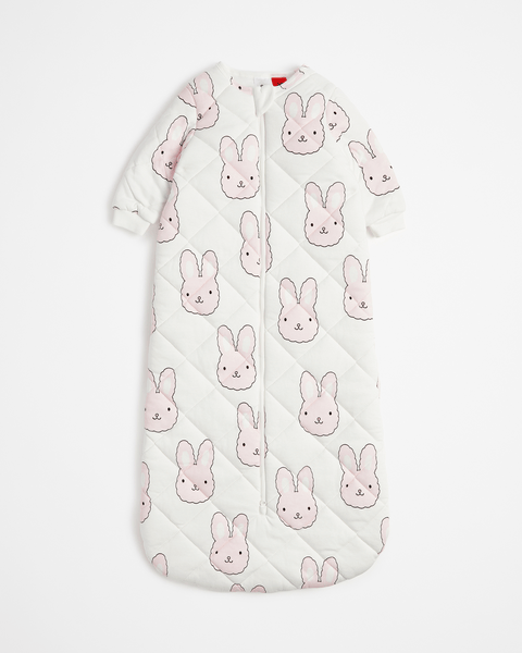 thumbnail image 2 of COOKY.D Baby & Toddler Flannel Sleeping Bag With Feet | Triple Zipper, Long Sleeve, Animal Print, For Ages 0-6 Years 2 of 13