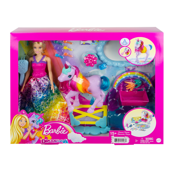 Barbie Dreamtopia Doll and Unicorn Target Australia