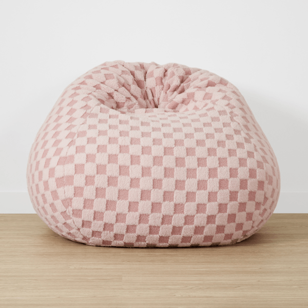 Checker Bean Bag, Pink Anko Target Australia