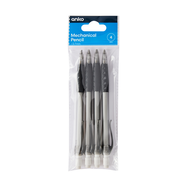 Mechanical Pencils, 4 Pack - Anko | Target Australia