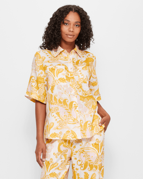 European Linen Button Down Shirt Target Australia