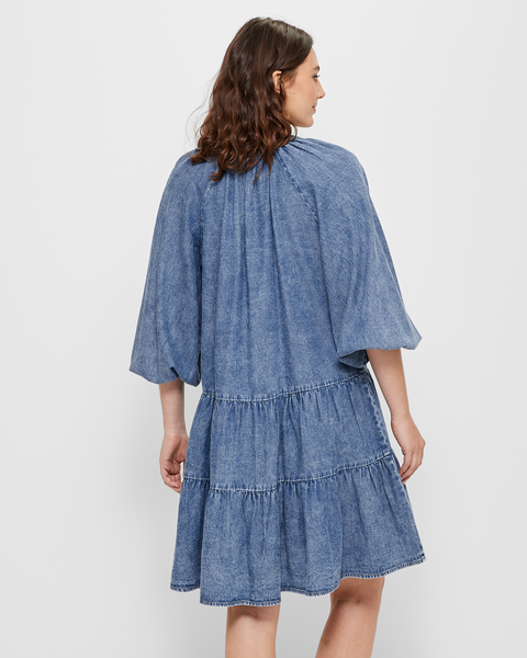 H and m deals jean dress