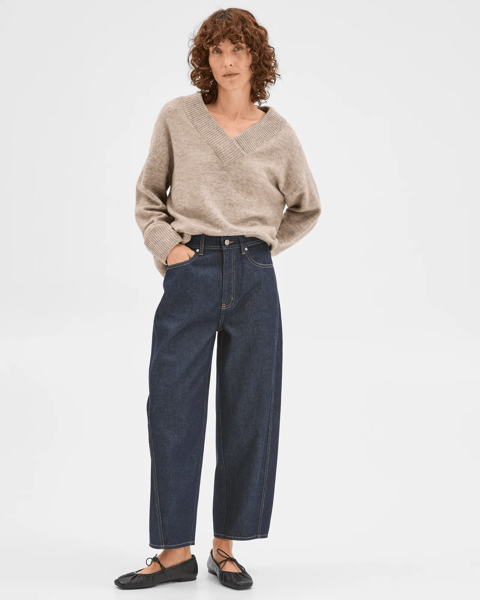 Harper Barrel Leg Denim Jeans