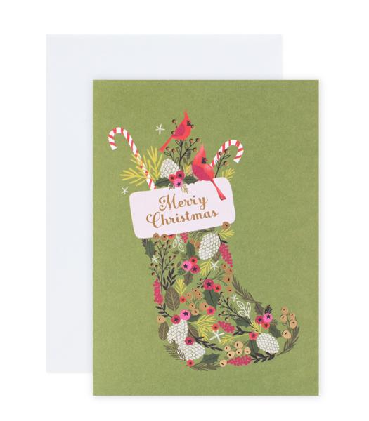 Hallmark 10 Pack Christmas Cards Garden Stocking Target Australia